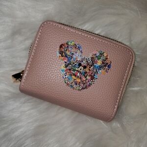 Disney Pink Faux Leather Wallet
